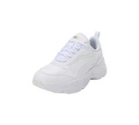 PUMA Baskets Cassia SL pour Femme, Blanc et doré, 37 EU, Blanc, 37.5 EU