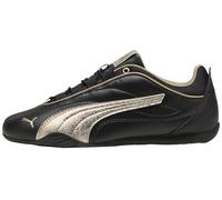 PUMA Baskets Catch Soleil Metallic Whisper pour Femme, Noir et doré, Pointure 39, Puma Black PUMA Gold, 39 EU