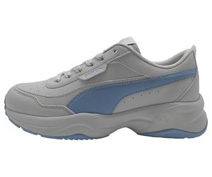 Puma Baskets Cilia ModeSneaker pour Femme, Mode Silver Mist Haute Tropic White, 40.5 EU