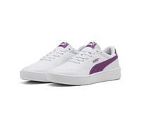 Puma Baskets Court Lally pour Femme, Blanc-Prune vin, 37 EU, Puma Vin Blanc de Prune, 37 EU