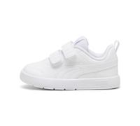 Puma Unisex Kids COURTFLEX V3 V INF Sneaker, Puma White-Puma White-Silver Mist, 20 EU