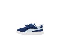 Puma Baskets Courtflex V3 Mesh PS pour enfant à scratch Bleu Jewel Lucite