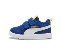 PUMA Mixte bébé COURTFLEX V3 Mesh INF Basket, Clyde Royal White-Sunny Yellow, 24 EU