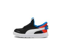 PUMA Unisex Kids COURTFLEX V3 Ease in INF Sneaker, PUMA Black-PUMA White-REDMAZING, 21 EU