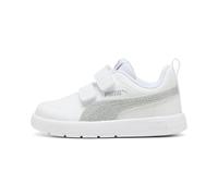 Puma Baskets basses enfant Courtflex V3 Glitz V Inf in Blanc 27