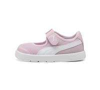 PUMA COURTFLEX V3 Lina V INF, Basket Femelle, Rose Mauve-PUMA White,