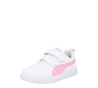 Puma Courtflex V3 V Ps Trainers Blanc,Rose EU 31 Enfants
