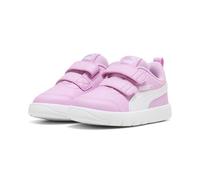 Puma Baskets Courtflex V3 V Inf pour bébé Unisexe, Mauve Glow Puma Blanc, 24 EU