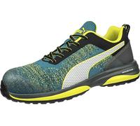 PUMA Charge Green Low 644520642000044 antistatique (ESD) Chaussures basses de sécurité S1P Pointure (EU): 44 gris, vert, jaune