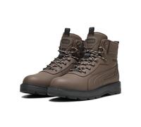PUMA Baskets Desierto V3 unisexes, Plat Bronze Plat Gris Foncé, 44.5 EU