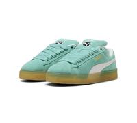 PUMA Baskets en daim XL pour adulte, Aquatic White Green, 40 EU