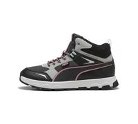 PUMA Baskets Evolve Trail Enfant et Adolescent, Chaussures, Dusky Gris/Rosescape/Noir, 37.5 37.5