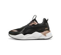PUMA Baskets Femme Blanc et Or RS-X Glam, Blanc, 38 EU, 396393