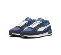 PUMA Baskets Graviton Enfant et Adolescent 38.5 Blue Horizon White Club Navy Cold Green