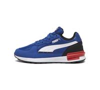 PUMA Baskets Graviton Enfant et Adolescent, Chaussures, Clyde Royal/Blanc/Noir, 38.5 38.5