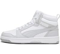 PUMA Baskets hautes 'Rebound V6' gris clair / blanc, Taille 44,5