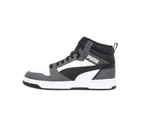 PUMA Baskets hautes 'Rebound V6' gris / noir / blanc, Taille 44,5