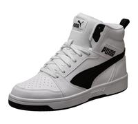 PUMA Baskets hautes 'Rebound V6' noir / blanc, Taille 44