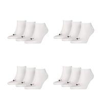 PUMA Baskets Invisible 12er LOT, Blanc, 12 Paar 47/49