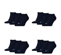 PUMA Baskets Invisible 12er LOT, Bleu Marine, 39-42