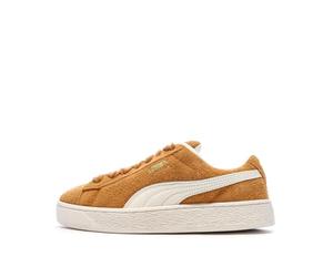 PUMA Baskets Jaune/Blanche Homme Suede XL Hairy