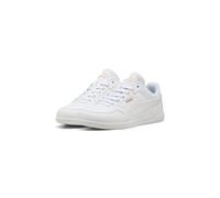 PUMA Baskets K-Moda pour Femme, Blanc, doré, Noir, 41 EU, Puma White PUMA Gold PUMA Black, 42.5 EU