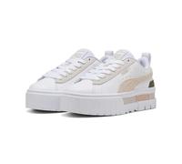 PUMA(プーマ) Baskets Maize Mix 387468 pour femme, 25 Printemps Été Couleur Puma Blanc (17), 38 EU