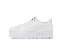 Puma Baskets Mayze LTH Jr pour fille Puma White/PUMA Team Gold UK 5