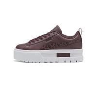 PUMA Baskets Mayze Wild Enfant et Adolescent, Chaussures, Marron, 35.5 35.5