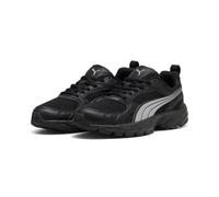 Puma Baskets MILENIO Tech LT JR, Noir et Argent, 38 EU