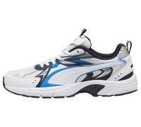 Puma Baskets MILENIO Tech Unisexes, Blanc-Bleu Racing, Bleu Marine, 47 EU, Puma Blanc Racing Blue New Navy, 48.5 EU