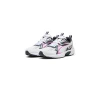 Puma Baskets MILENIO Tech Unisexes, Blanc-Mauve Pop-Strong Gray, 39 EU, Puma Blanc Mauve Pop Strong Gris, 39 EU