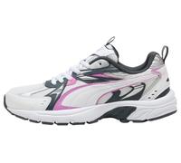 Puma Baskets MILENIO Tech Unisexes, Blanc-Mauve Pop-Strong Gray, 41 EU, Puma Blanc Mauve Pop Strong Gris, 40.5 EU