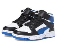 PUMA Baskets montantes unisexes pour enfant, Noir-pro bleu-blanc Ah25, 1 Little Kid