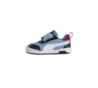 Puma Baskets Unisexes pour bébé MULTIFLEX 2 Racing Crew V INF, Chambray Bleu Blanc, 37 EU Enfant