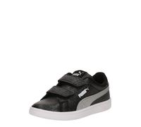 PUMA Sneakers Smash 3.0 Glitz Glam Enfant, Black Silver White Metallic, 35 EU