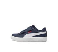 Puma Baskets Puma Rickie pour garçon, Bleu Marine/Blanc/Rouge, 35 EU
