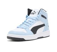 Puma Baskets Rebound Layup Mid pour Homme, Haute Tropic-Noir-Blanc Ah25, 42.5 EU
