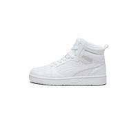 PUMA Baskets Rebound V6 Mid Jr Unisexe Blanc Cool Light Gray Taille 36