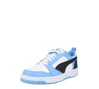 PUMA Baskets 'Rebound V6' bleu clair / noir / blanc, Taille 36