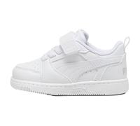 PUMA Baskets Rebound V6 Lo Bébé 24, White Cool Light Gray
