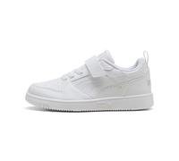 PUMA Baskets Rebound V6 Lo Enfant, Chaussures, Blanc, 28 28