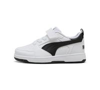 PUMA Rebound V6 Lo AC+ PS Sneaker, White Black Black, 29 EU