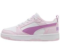 PUMA Baskets Rebound V6 Lo Enfant et Adolescent 36, Pearl Pink Mauve Pop White