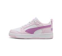 PUMA Baskets Rebound V6 Lo Enfant et Adolescent, Chaussures, Rose, 37.5 37.5