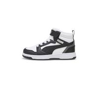 PUMA Basket mi-haute Rebound V6 Enfant PUMA White-PUMA Black-Shadow Gray 32 EU