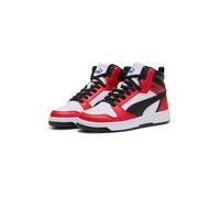 PUMA Baskets 'Rebound V6' rouge / noir / blanc, Taille 38