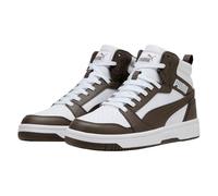 Puma Baskets Rebound V6 Unisexes, Puma Bronze Plat Blanc, 38.5 EU