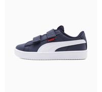 Puma Baskets Puma Rickie pour garçon, Bleu Marine/Blanc/Rouge, 35 EU
