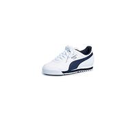 PUMA Roma Basic, Basket Homme, Blanc et Bleu Marine, 36 EU